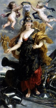 Marie Kunst - Maria von Medici als bellona 1625 Peter Paul Rubens
